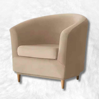 Housse Fauteuil Cabriolet Velours taupe
