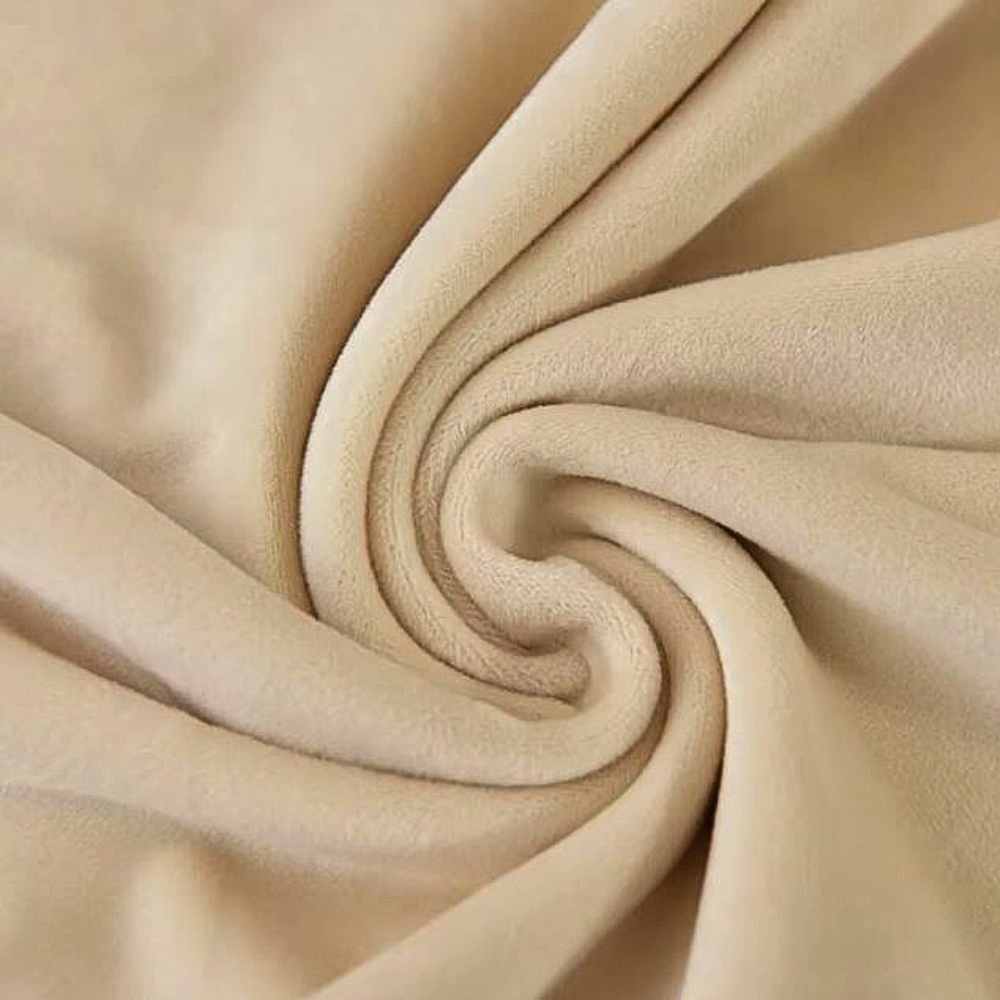 Zoom sur la Housse Fauteuil Cabriolet Velours taupe