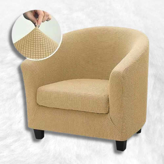 Housse Fauteuil Club Cabriolet​ beige