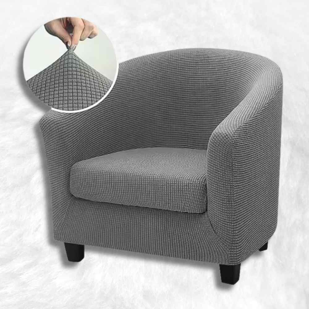 Housse Fauteuil Club Cabriolet​ grise