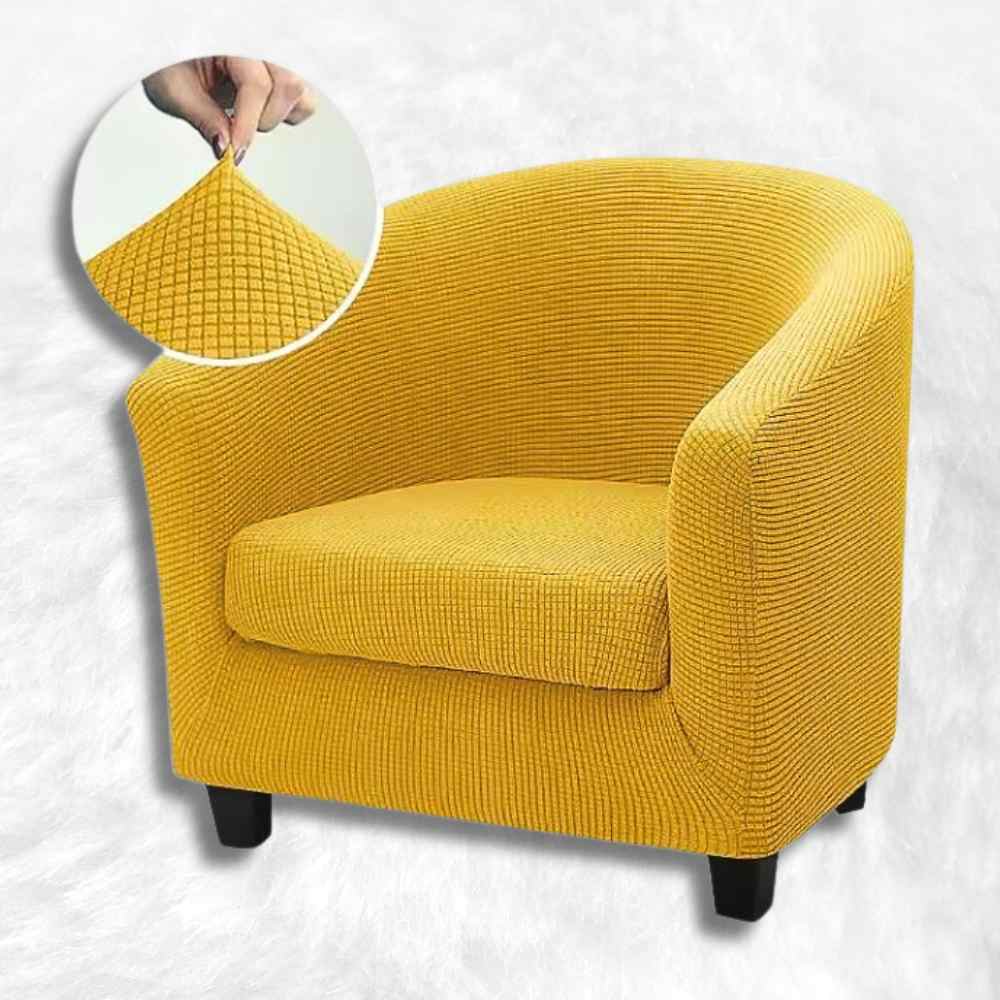 Housse Fauteuil Club Cabriolet​ jaune