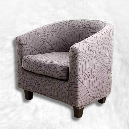 Housse Fauteuil Crapaud Extensible taupe