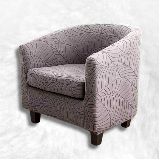 Housse Fauteuil Crapaud Extensible taupe