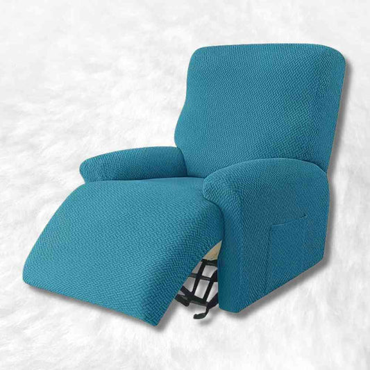 Housse Fauteuil Relax bleue