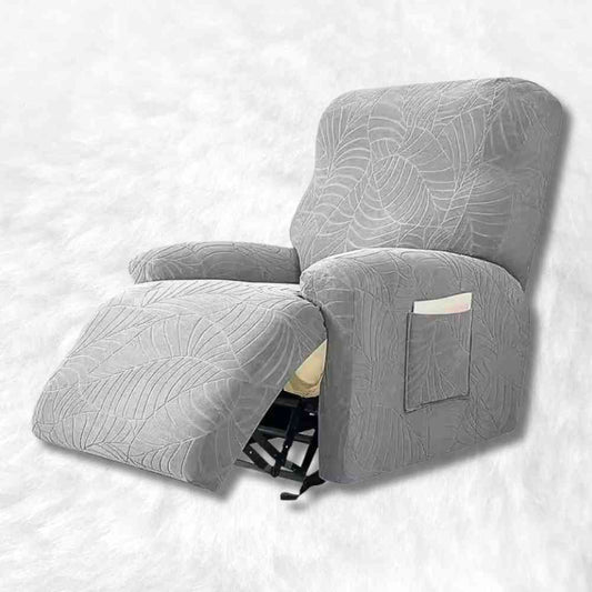Housse Fauteuil Relax Imperméable gris clair