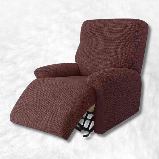 Housse Fauteuil Relax marron