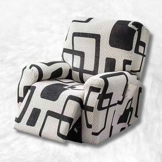 Housse Fauteuil Relax Géométrique