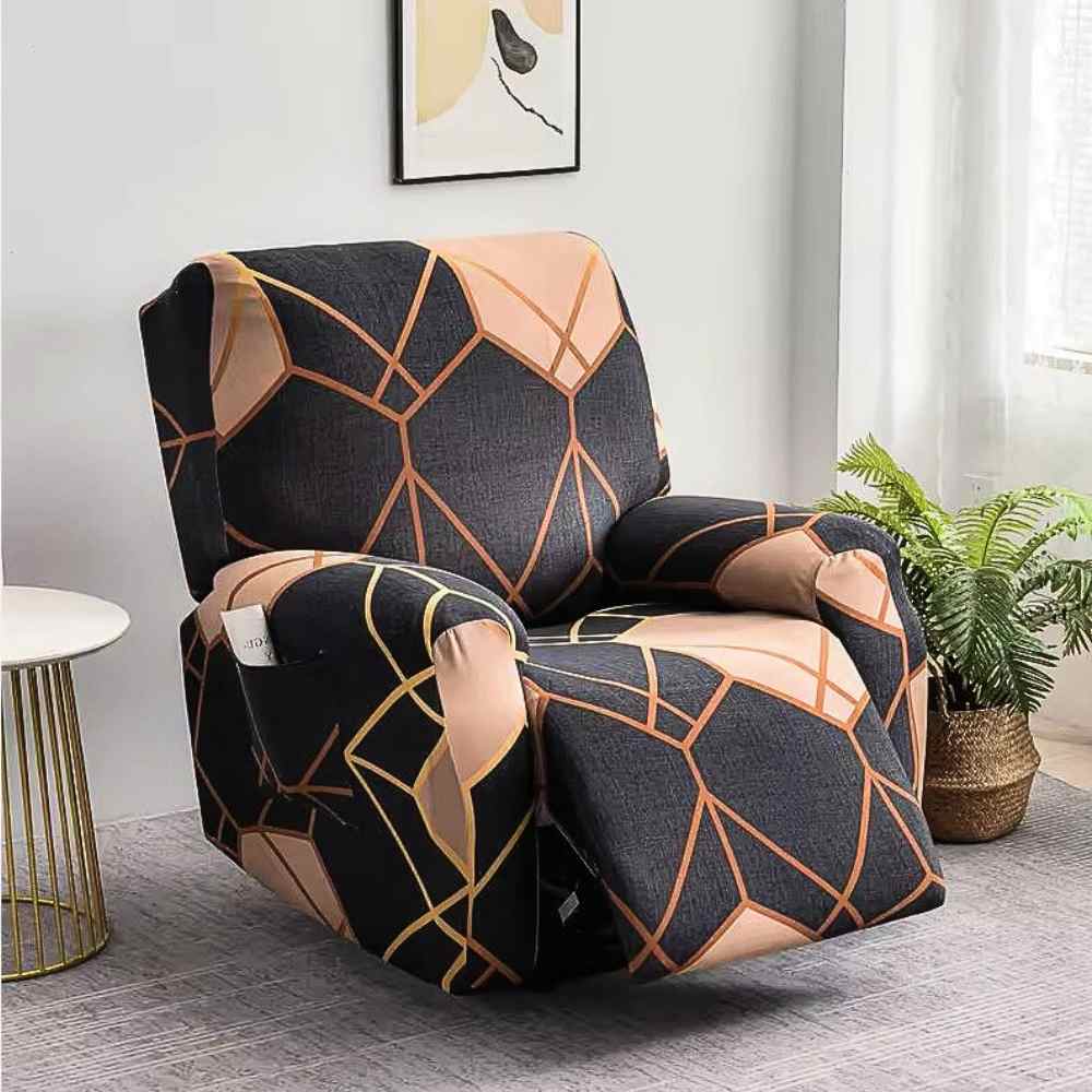 Housse Fauteuil Relax Hexagone salon