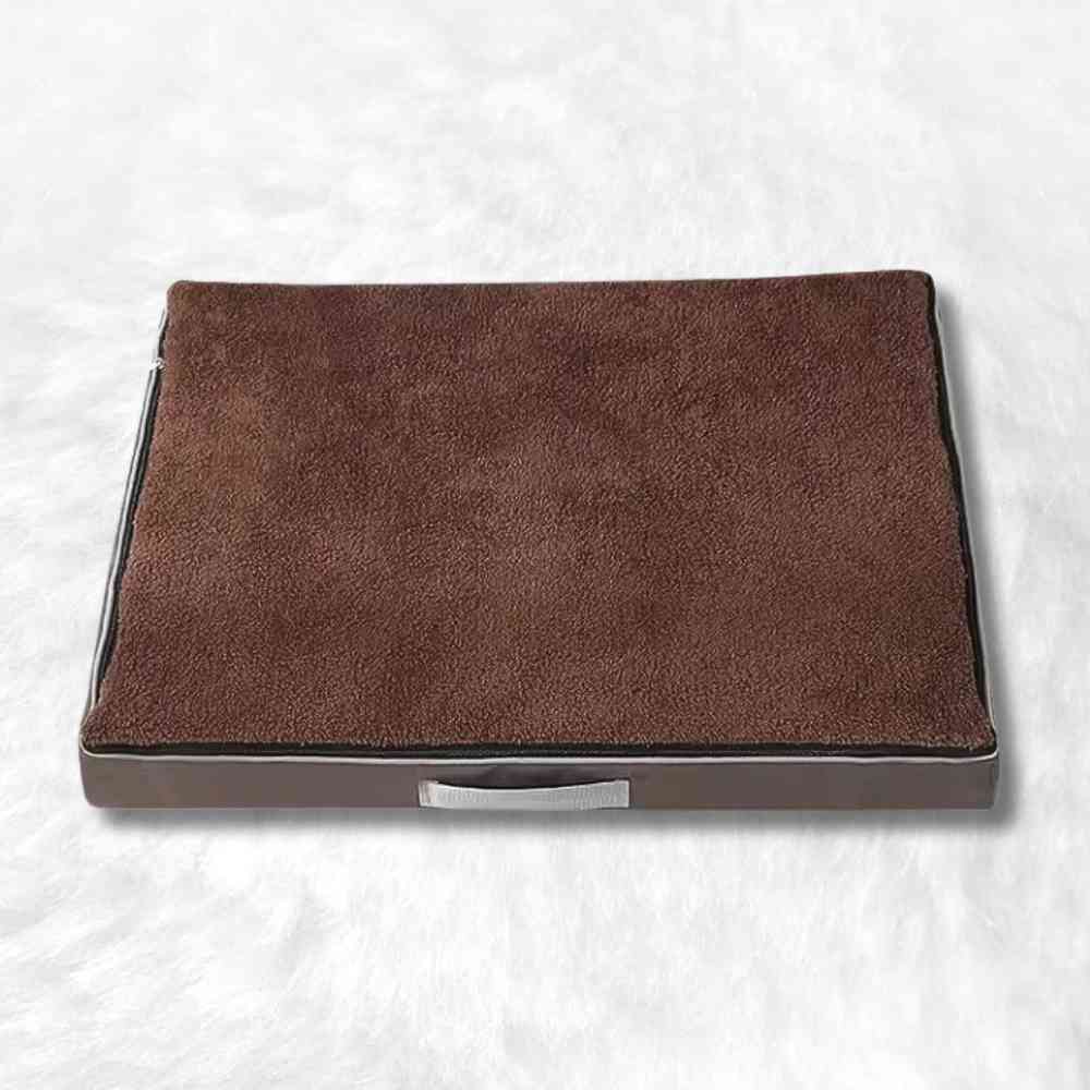 Matelas Mémoire de Forme pour Chien​ marron