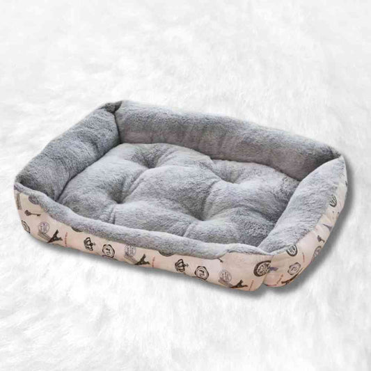 Panier Confort pour Chien gris