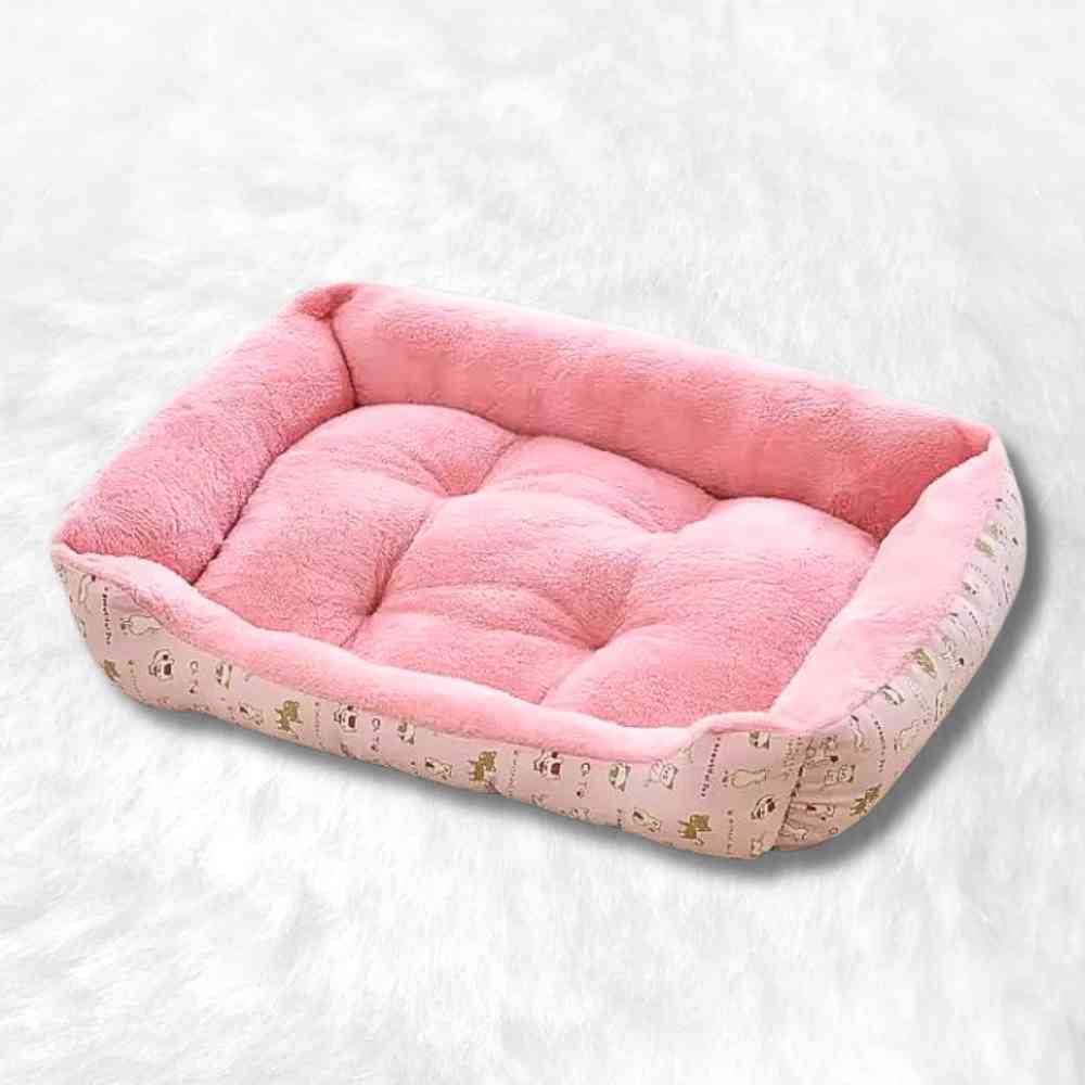 Panier Confort pour Chien rose