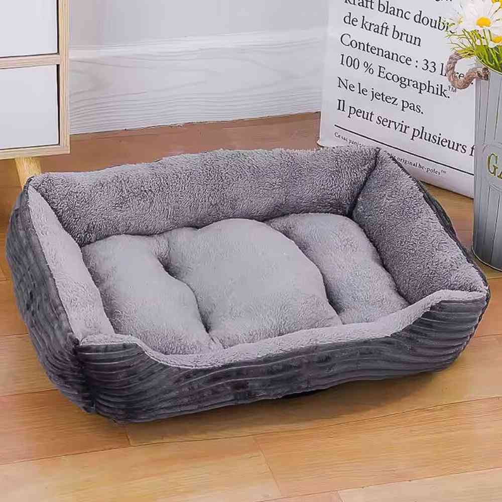 Panier en Tissu pour Chien​ noir à la maison