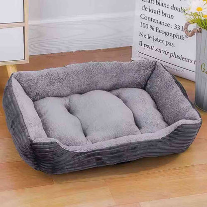 Panier en Tissu pour Chien​ noir à la maison