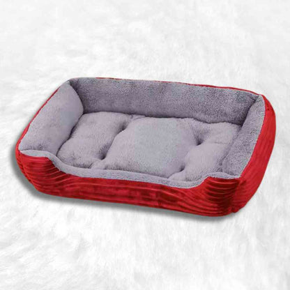 Panier en Tissu pour Chien rouge