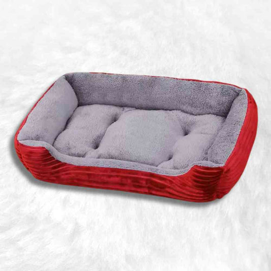 Panier en Tissu pour Chien rouge