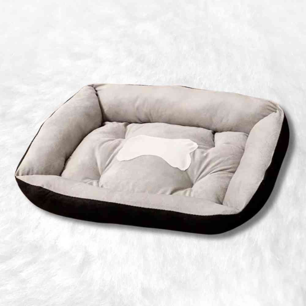 Panier et Coussin pour Chien gris