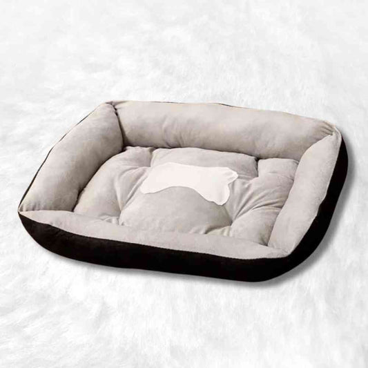 Panier et Coussin pour Chien gris