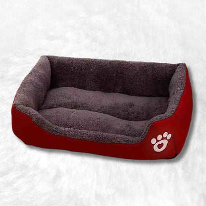 Panier et Coussin pour Chien rouge​