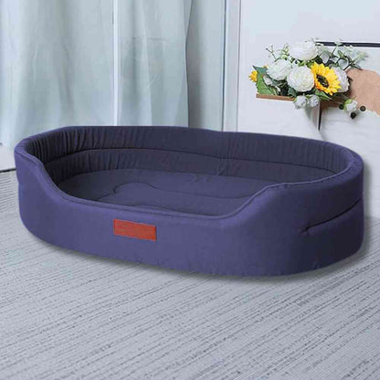 Panier Imperméable pour Chien bleu à la maison